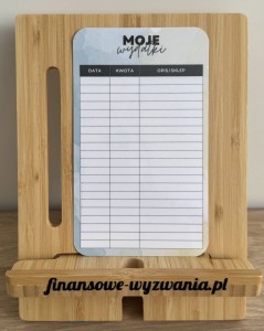 Moje wydatki - szary