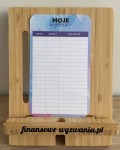 Moje wydatki - fioletowy