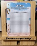 Letnia malowanka oszczędnościowa