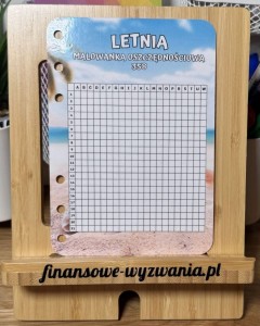 Letnia malowanka oszczędnościowa