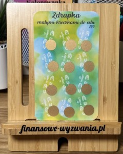 Zdrapka małymi kroczkami do celu