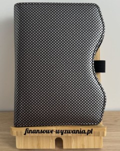 Segregator budżetowy szaro-czarny